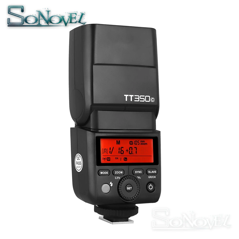 2x Godox TT350C мини-Вспышка Speedlite + XPro-C передатчик вспышки 2 4G Беспроводная система X с TTL
