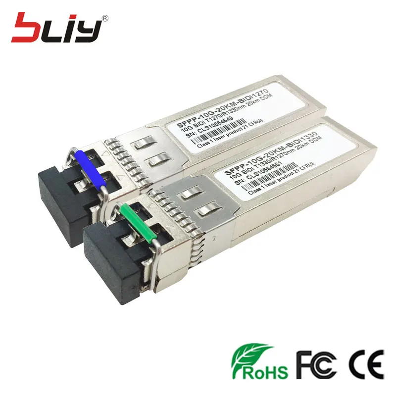 1 пара 10 г SFP Модуль LC мини волокна gbic sfp трансивер Режим Одноместный модуль SFP|module