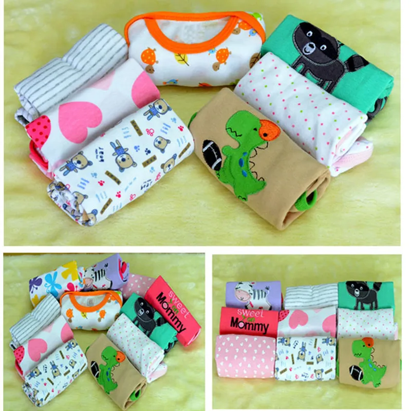 5 шт./лот Сезон лето детское боди для новорожденных унисекс Детские футболки с