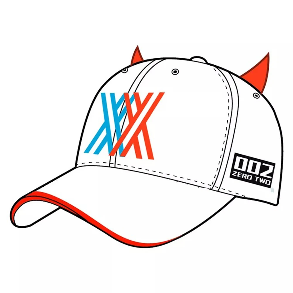 Brdwn Darling in franxx 002 Косплей бейсболка солнцезащитный козырек Sunhat