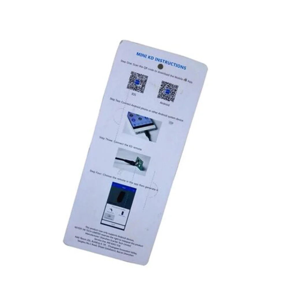 OkeyTech 100% оригинальный набор ключей Mini KD I дистанционный ключ для DIY пульты