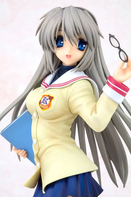 Школьная форма CLANNAD Tomoyo Sakagami японская аниме фигурка 10 дюймов Экшн из ПВХ 25 см|gift