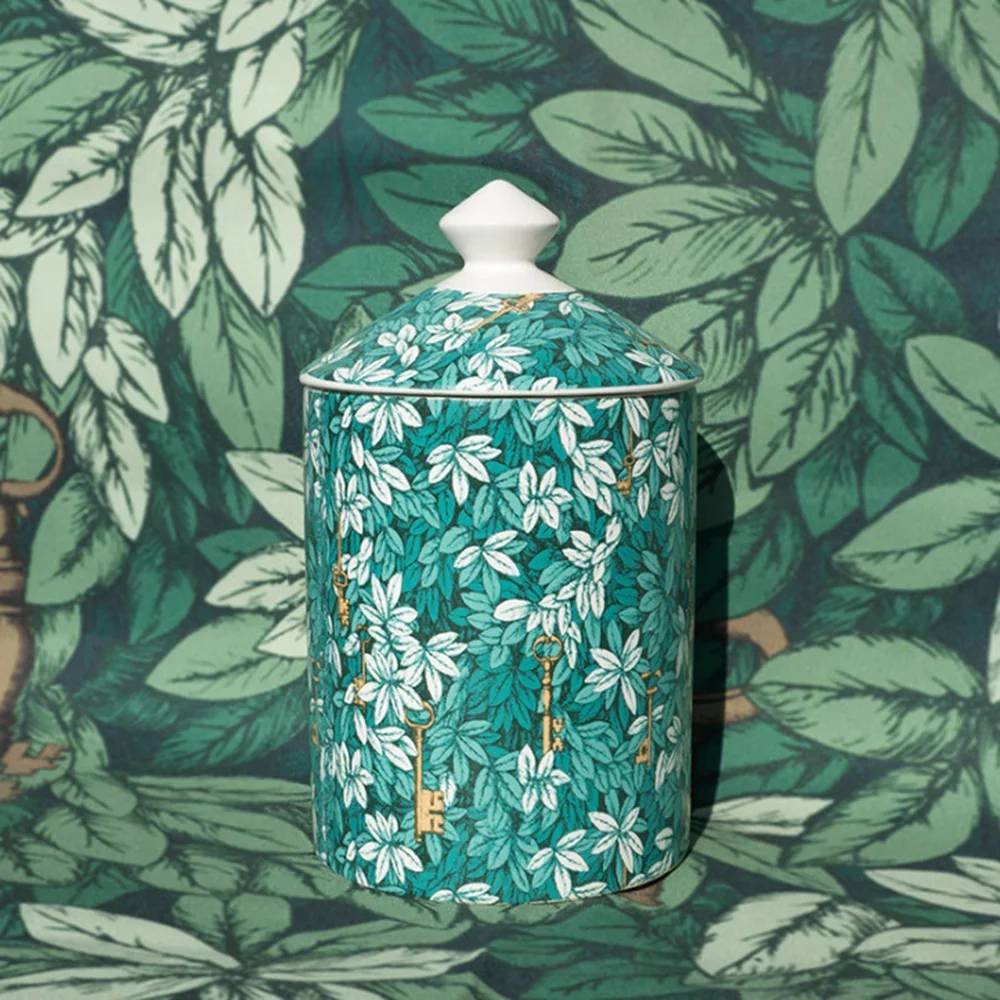 Двухсторонний подсвечник Fornasetti, канделябр, украшение для дома, изысканный керамический кувшин, чашка, цветочные горшки