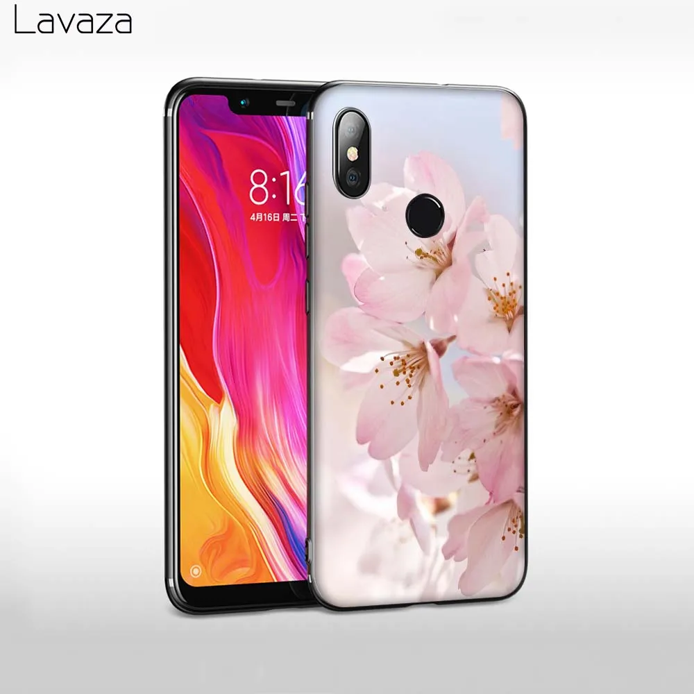 Мягкий ТПУ чехол Lavaza Plant Flower Cherry для Xiaomi Redmi 7 4A 6A 8A S2 Note 4 4x5 6 Pro 5A Prime Go |
