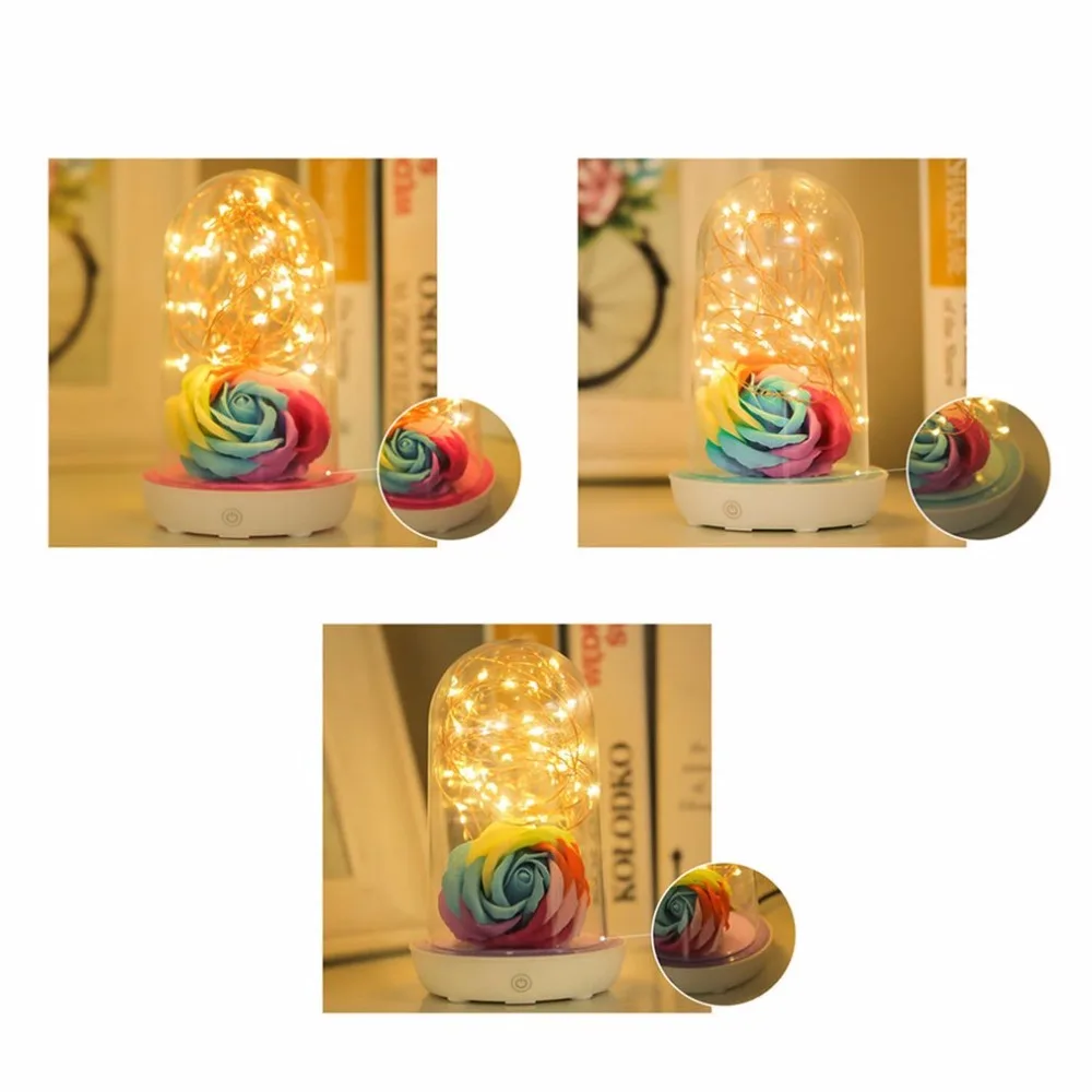 Милая красочная светодиодная USB зарядка в форме дьявола детский ночник