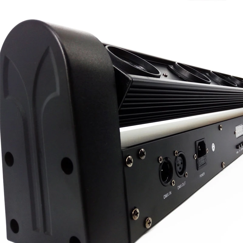 Светодиодный луч 8X12W RGBW 4в1 LED-бар движущийся головной свет с 10/38 DMX Луч Dj хороший