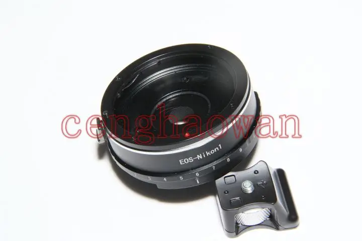 Встроенный адаптер апертуры кольцо для объектива canon eos ef камеры nikon1 N1 J1 J2 J3 J4 V1 V2 V3