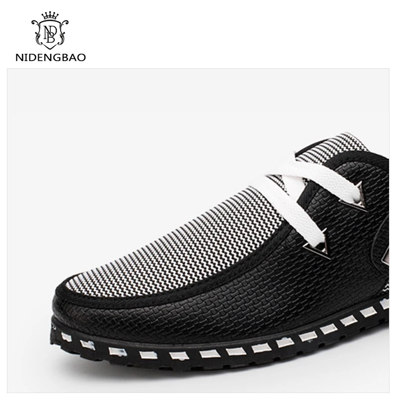 Lazy Canvas Shoes Men Casual Footwear Loafers Soft Comfortable Outdoor Flat Male Driving Man Chaussure Homme Size 47 | Обувь