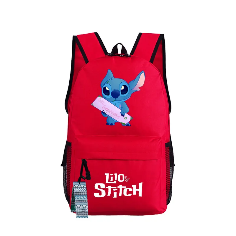Аниме милый Lilo стежок рюкзак сумка мессенджер на молнии школьная книга студентов сумка для ноутбука мультфильм косплей Девочка мальчики подарок