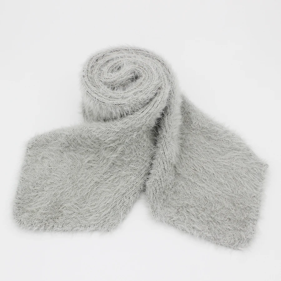Parent Children Scarves New Autumn Winter Baby Knitted Wool Scarf Women Men Fashion Neckwarmer Mink Boy Girl Long Shawl |