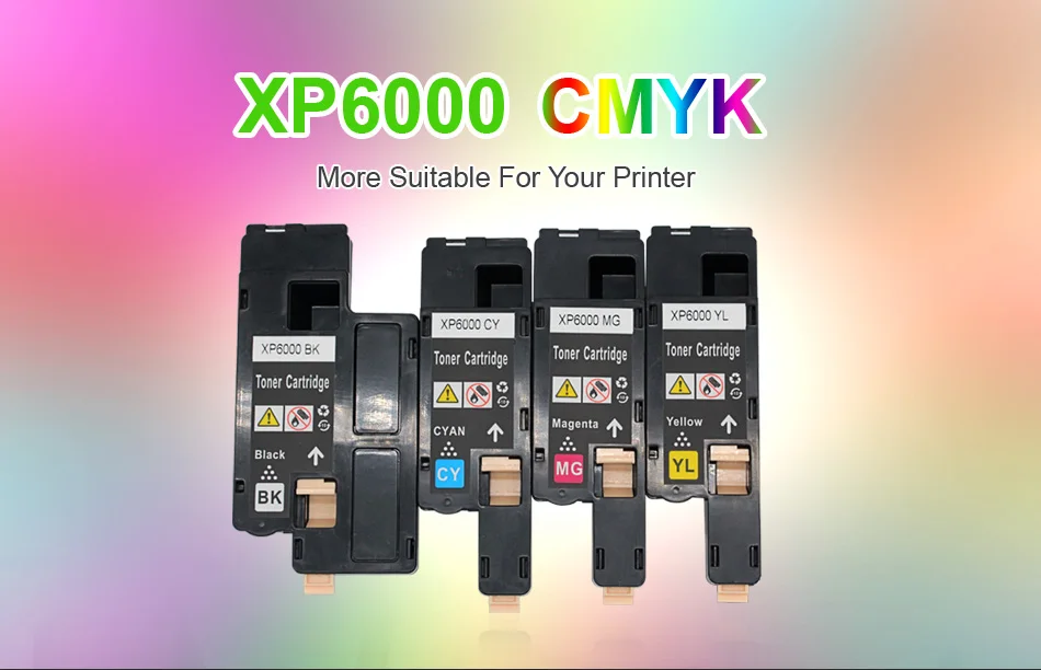 Тонер-картридж hp 106R01634 106R01631 106R01632 106R01633 для Xerox Phaser 6000 6010 6015