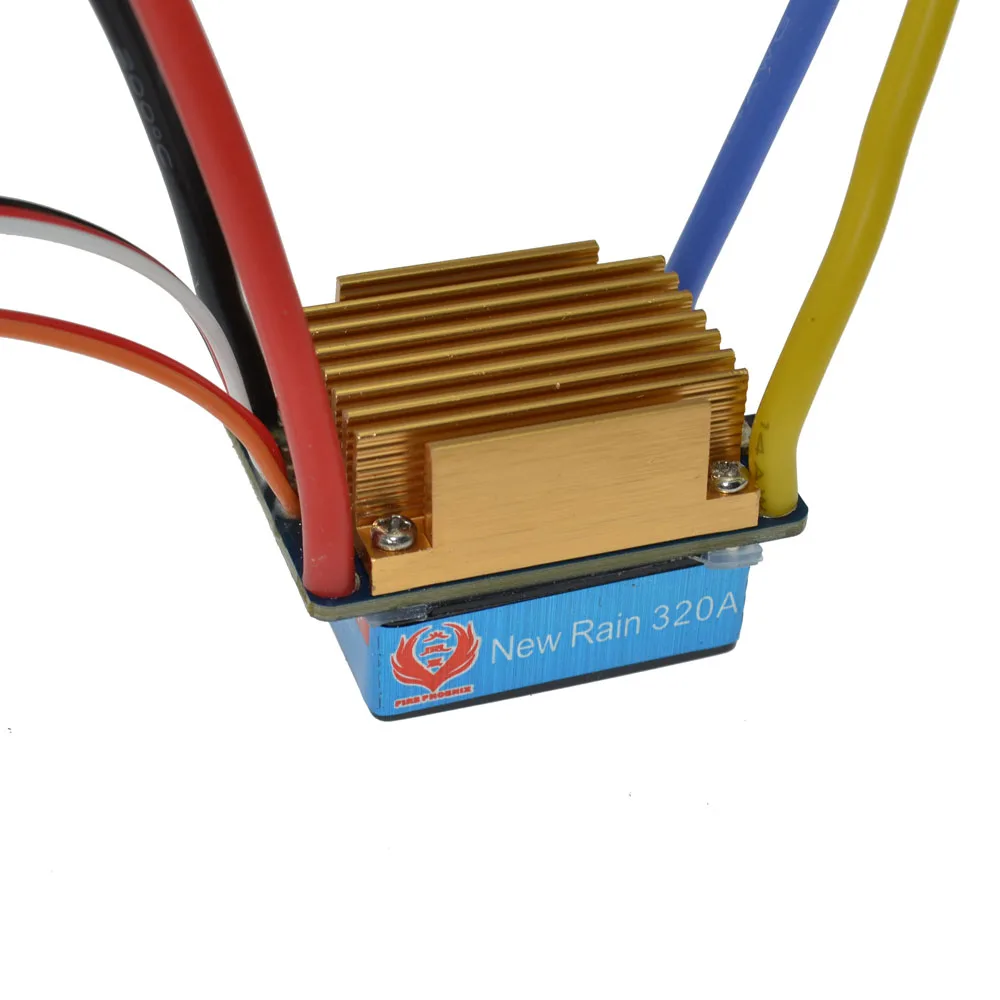 Водонепроницаемый матовый ESC 320A 3S с 5V 3A BEC t разъемом для 1/10 RC автомобиля|esc 320a|brushed