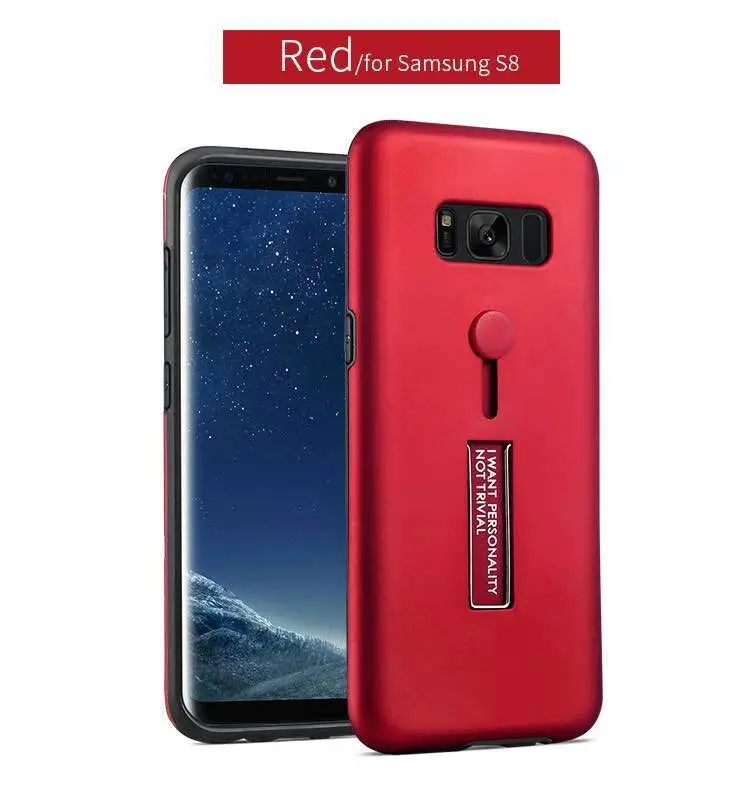 Облегающий чехол для Samsung Galaxy S8 S 8 SM-G950FD SM-G950F защитный телефона SM G950 G950FD G950F Черный