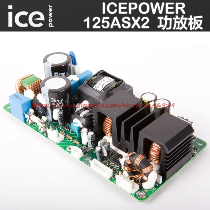 Бесплатная доставка Плата усилителя мощности ICEPOWER ICE125ASX2 плата цифрового с