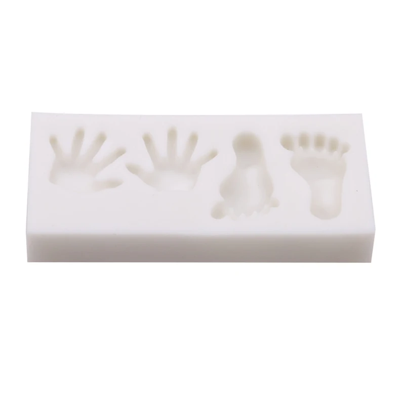 Small Hand &amp Foot Silicone Mold Fondant Mould Cake Decorating Tool Chocolate Gumpaste Baking and Kitchen Accessories | Дом и сад