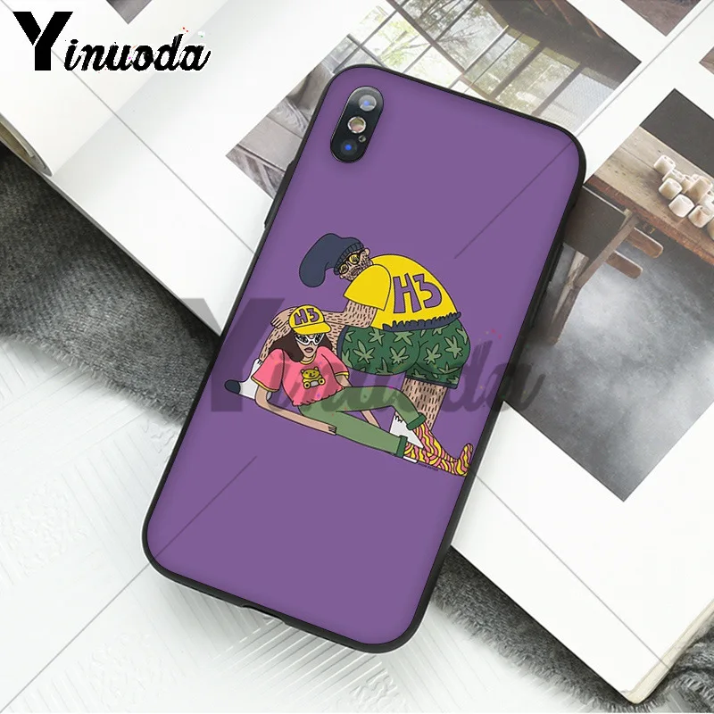Чехол Yinuoda VAPE NASH Ethan Klein Papa Bless H3H3 стильный мягкий чехол для телефона iPhone 8 7 6 6S Plus X XS