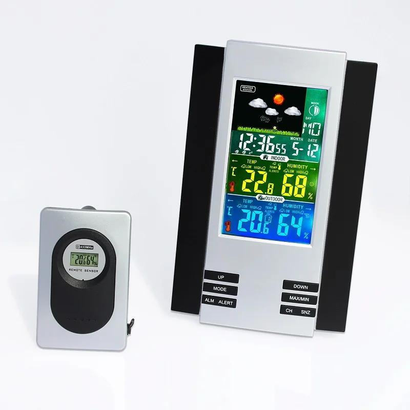JIMEI H126G COLOR 1 беспроводной цифровой цветной ЖК дисплей комнатный наружный термо