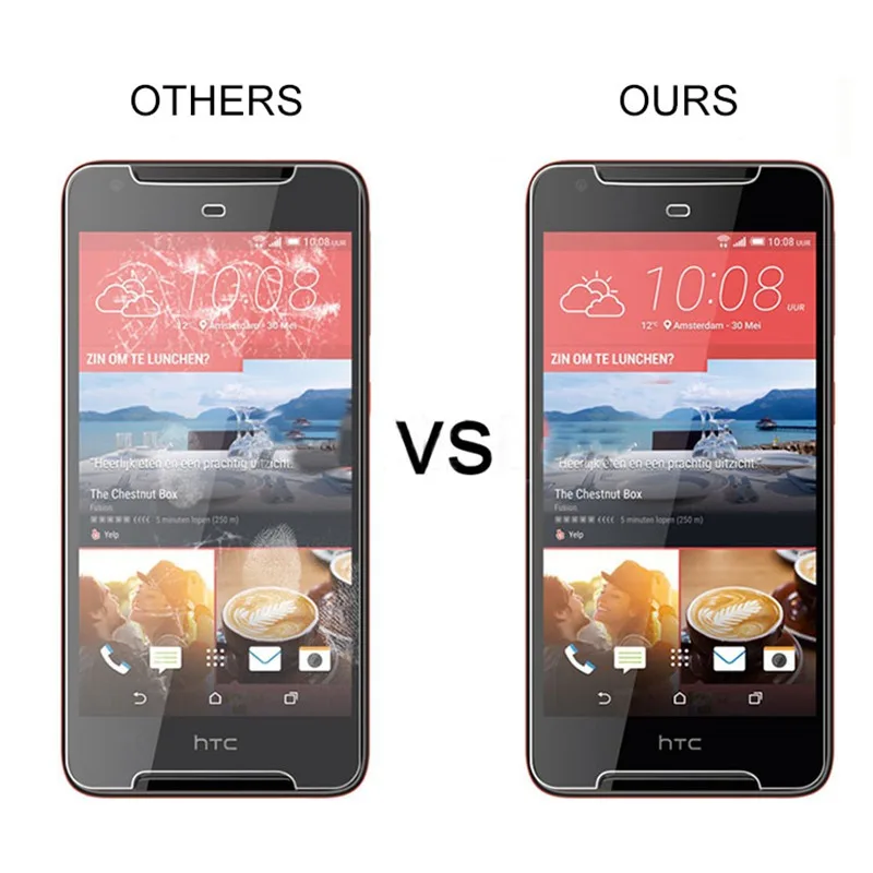 RONICAN закаленное стекло для htc Desire 628 Защитная пленка для экрана 9H 2.5D Защитная пленка для телефона для htc Desire 628 закаленное стекло