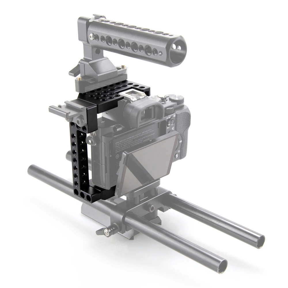 SmallRig Половина Клетка для sony a7/a7R/a7S Камера клетка (верхняя пластина + стороне
