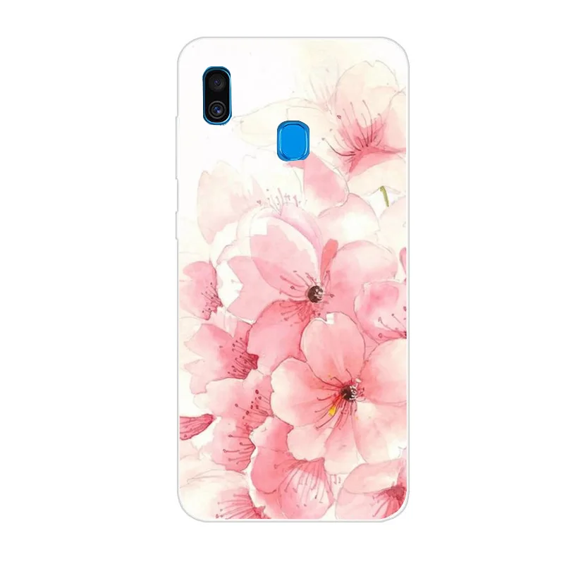 For Samsung A30 Case A20 Painted Soft TPU Clear Bumper Coque Galaxy A 30 20 Cases Silicone Phone Back Cover 2019 |