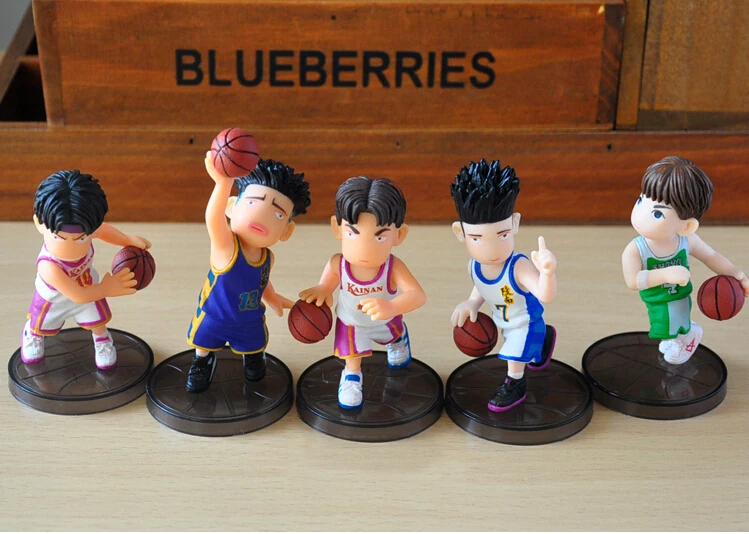 Фигурки аниме Слэм Данк шохоку 5 шт./лот 7 см | Игрушки и хобби