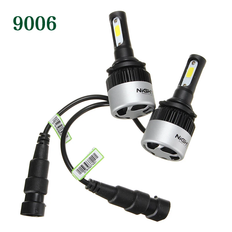 Nighteye Фары для авто H4 LED H7 LED H8 HB3 HB4 H11 H1 светодиодные лампы для авто лампочки авто фары противотуманные огни белый 12 В 24 В