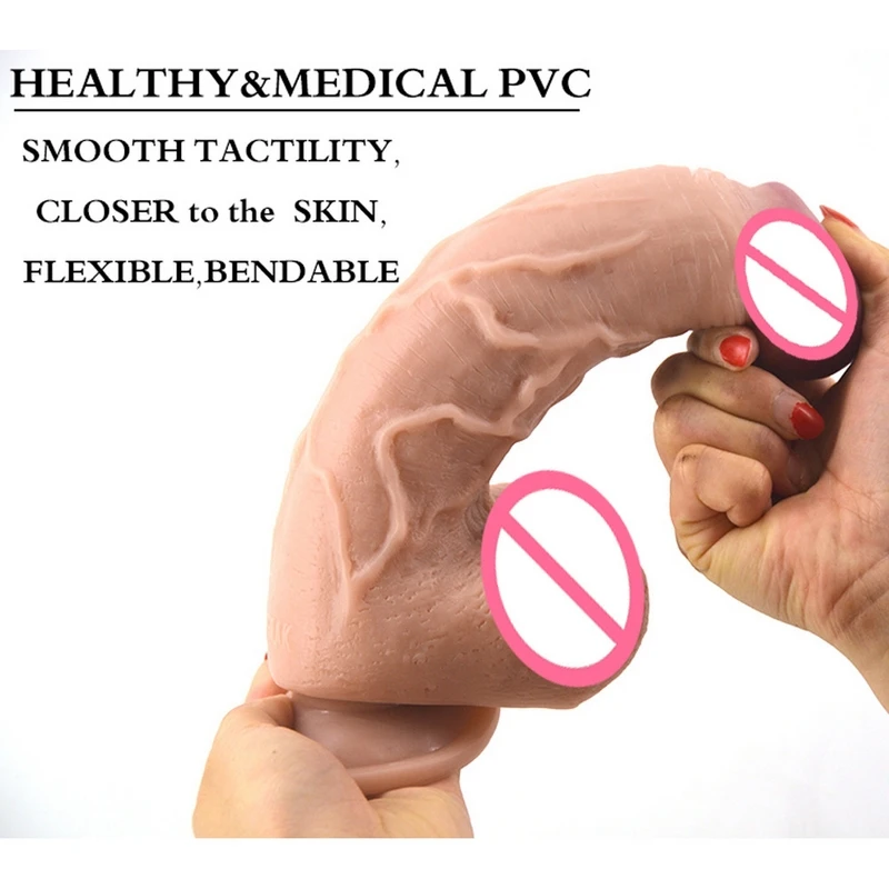4 вида цветов фаллоимитатор реалистичный большая присоска интимные игрушки для