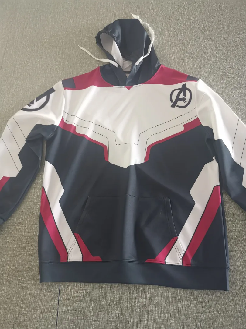 Мстители 4 Endgame Quantum Realm Толстовка Куртка Advanced Tech супергерой Железный человек