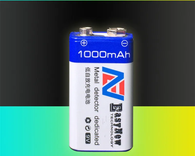 9V 1000 мА/ч, литий-ионный аккумулятор USB аккумуляторная батарея детектор игрушка искатель строки аккумуляторная батарея