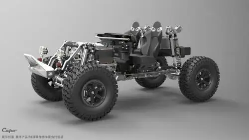 1/8 Капо RC гоночный JKMAX гусеничный KIT-E модель Металлическое шасси ESC Мотор краска автомобиля THZH0168