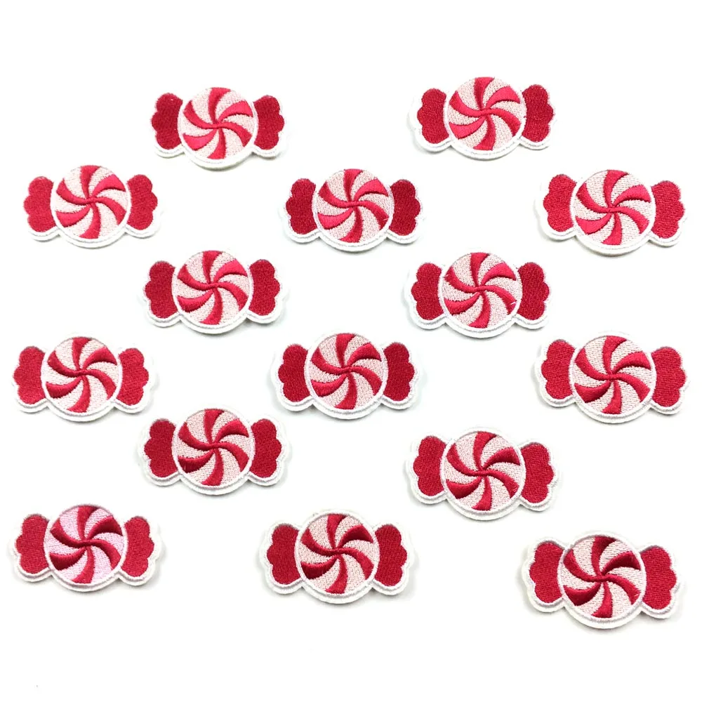 3 7*6 см вышитые железные нашивки для одежды аппликации Сделай Сам сахарная