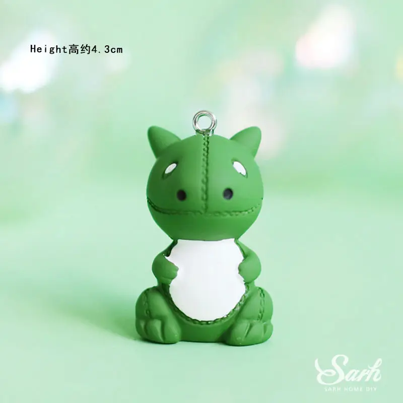 Mini dinosaur doll Ins войлочные яблони Торт Топперы динозавр кукла Лев украшение с днем рождения товары для детской вечеринки выпечки сладкий подарок - Цвет: Mini dinosaur doll