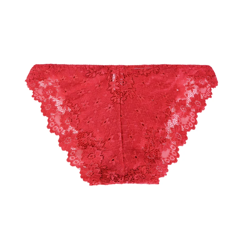 Hot Women Sexy Soft Lace Panties Fashion Transparent Floral Female Cotton Briefs Ladies Underwear Hollow Lingerie Calcinha Renda |