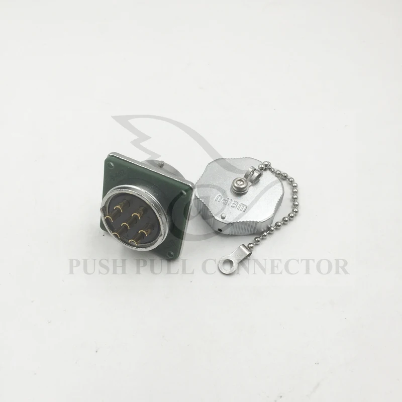 Оригинальные разъем WEIPU WY28 2 3 4 7 10 12 16 17 20 24 26 Pin IP67 Z гнездовой Квадратный фланец|4 pin