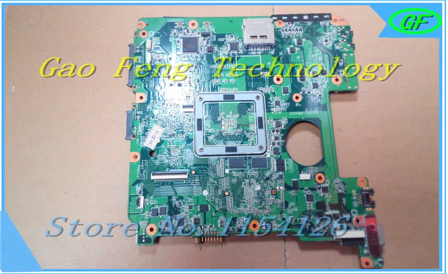 Материнская плата для ноутбука DA0FK1MB6D0 fujitsu lifebook lh520 неинтегрированная ddr3 100%