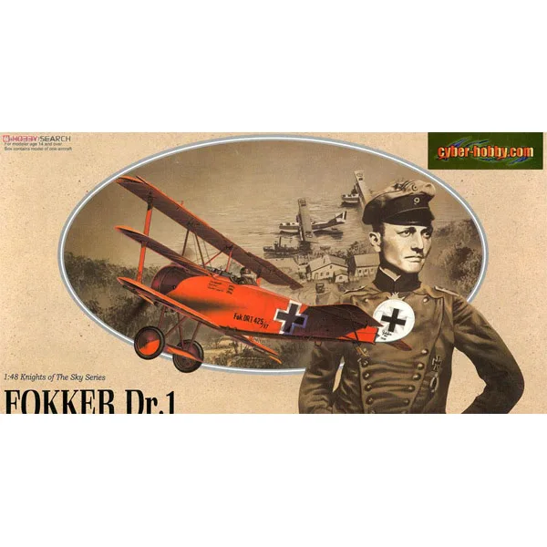 5903 1/48 комплект модели Fokker Dr. I &quotRed Baron" | Игрушки и хобби