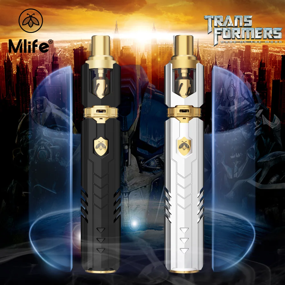 2018 Новые 100% оригинальные Mlife S2 Vape ручка комплект с 1 8 мл Ёмкость и 900 мАч Батарея