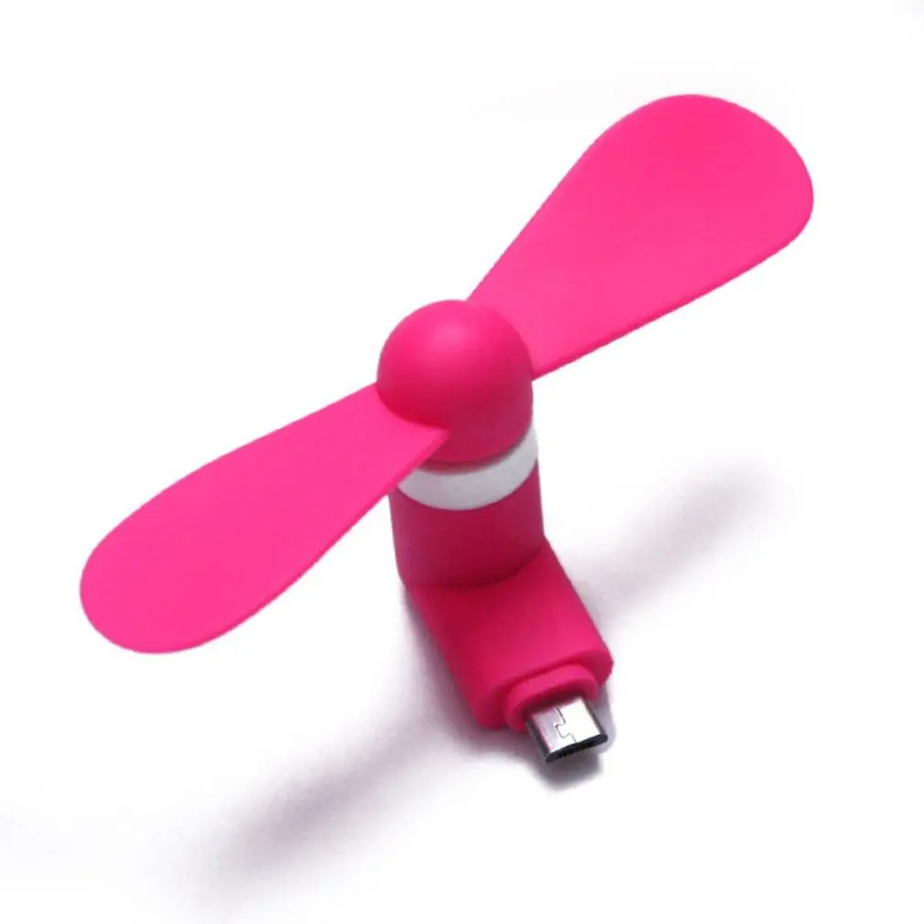 Мини-вентилятор для путешествий USB мобильный телефон портативный бесшумный