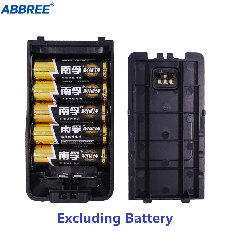 ABBREE AR-889G 5 * AA чехол для батареи Корпус AR 889G Walkie Talkie (без батареи) | Мобильные