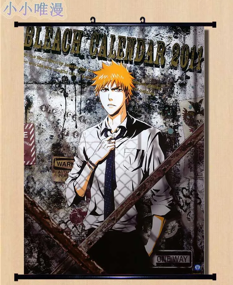 Декоративная картина из японского аниме отбеливаемые персонажи Kurosaki Ichigo Kuchiki