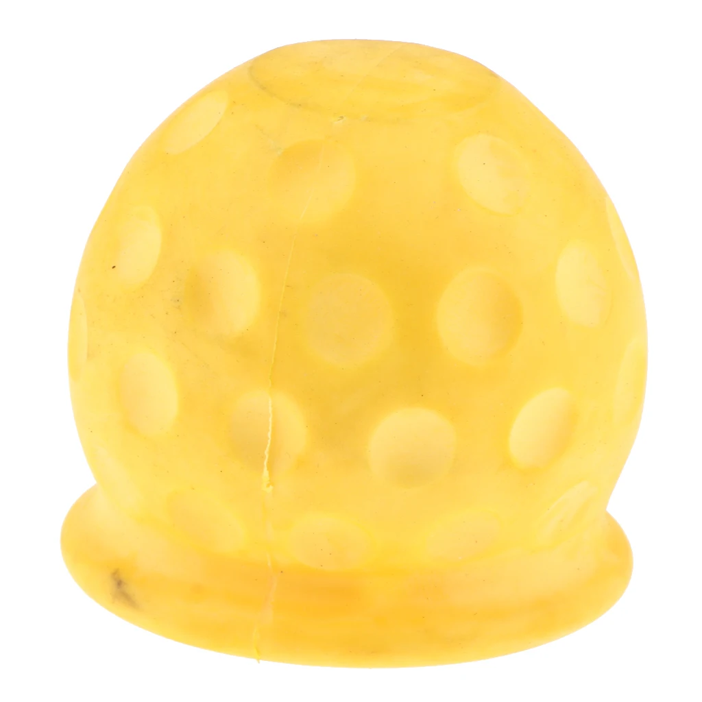 

Car Tow Ball Bar Towing Protect Towbar Towball Cap Cover Yellow