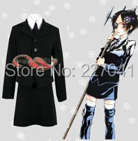Новое Аниме kateкё Hitman Reborn! Хром докуро косплей костюм для Хэллоуина Бесплатная
