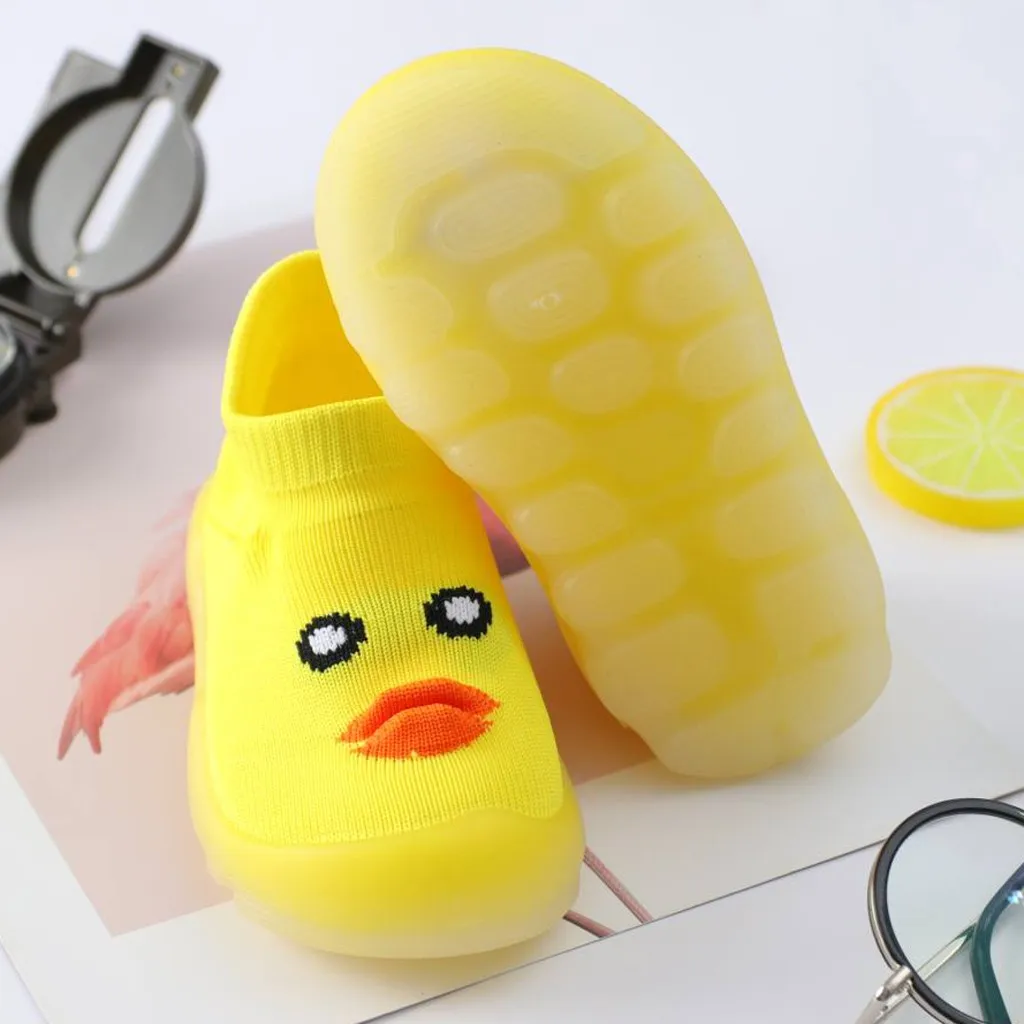 MUQGEW New Girls toddler boy shoes Cartoon Cute Toddler Infant Little Kids Knitted Breathable Shoes chaussure enfant gar on #y4 | Детская