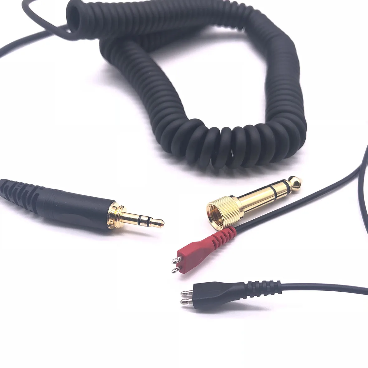 Сменный пружинный аудио кабель для наушников Sennheiser HD25 1 HD560 HD540 HD480 HD430 414