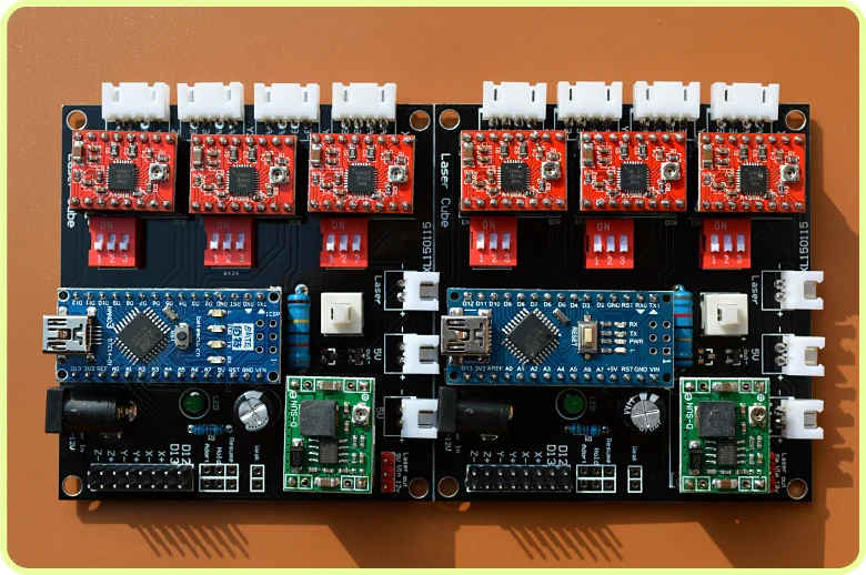 USBCNC 3 осевой шаговый двигатель USB драйвер плата контроллера Лазерная для arudu|laser