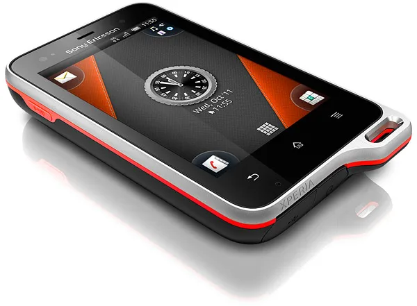 ST17i sony Ericsson Xperia active разблокированный ST17 GSM 3," дюймовый 3g 5.0MP gps wifi Android смартфон 1 Гб ram 1200 мАч