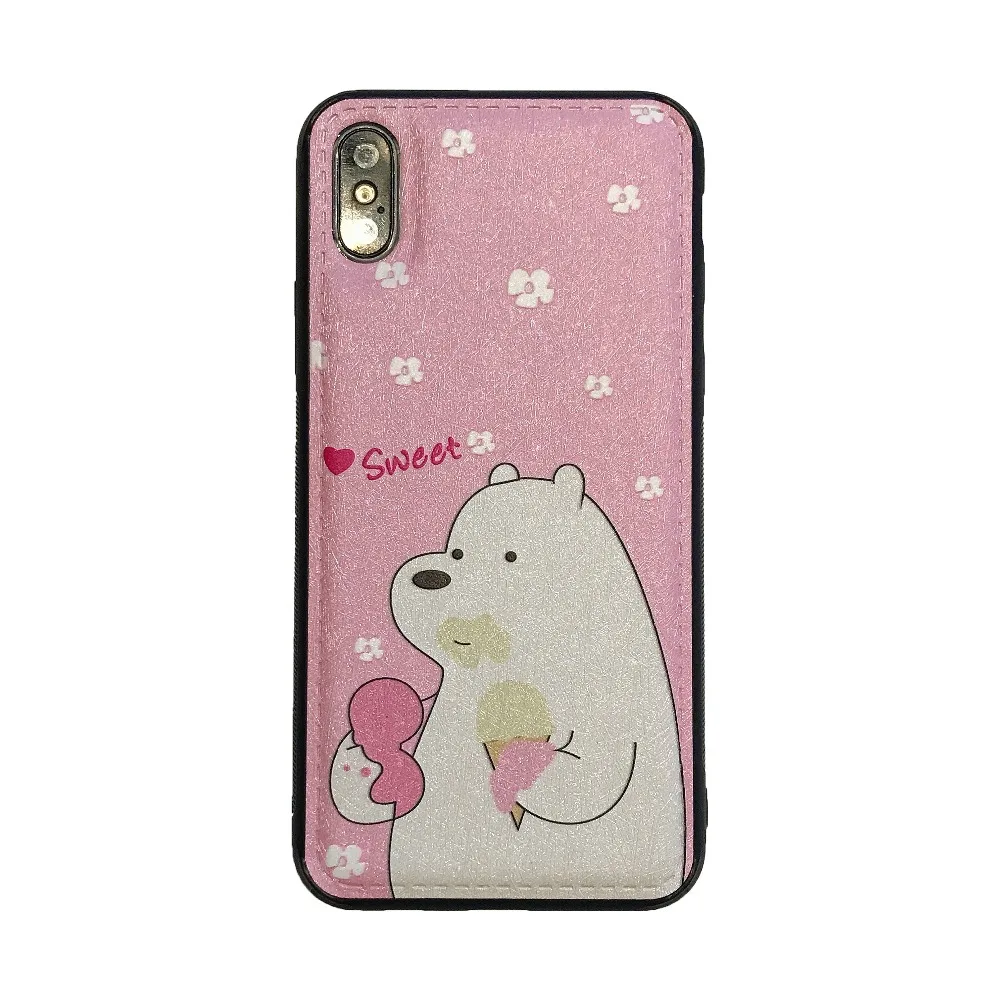 HOKEJ милый маленький животный узор чехол для телефона iphone 6 6S 7 8 plus X XS XR XsMax