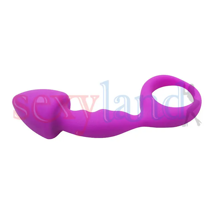 Водонепроницаемый Гладкий силиконовый G Spot Анальные игрушки Анальная пробка