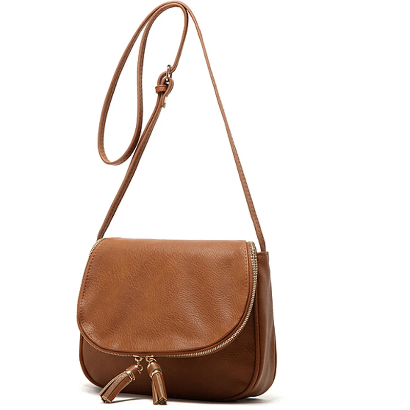 Новый высокое качество женщин моды сумки Messenger кожа кисточкой corssbody mensageiro bolsas WB51197