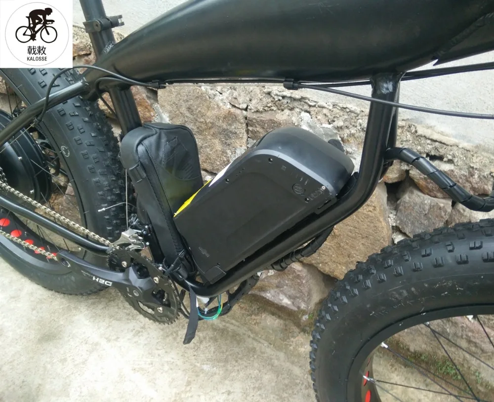 Kalosse 48V12ah M310 1000W 48V Электрический Снежный велосипед 24 скорости Электрический горный велосипед 26*4,0 покрышки Электрический велосипед